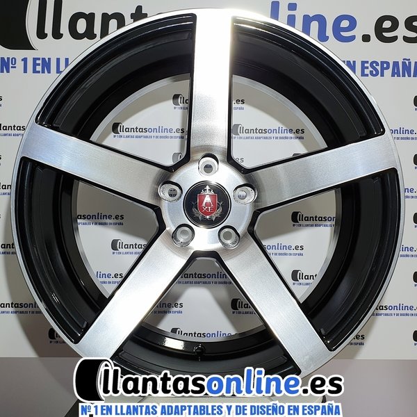 Llantas Axe EX18 Black/polished
