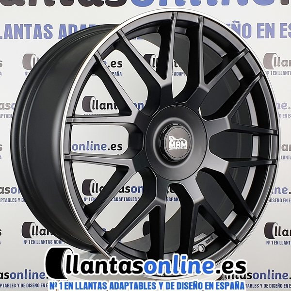 Llantas MAM GT1 Negro Mate