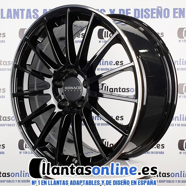 Llantas MONACO MC1 negro/pulido