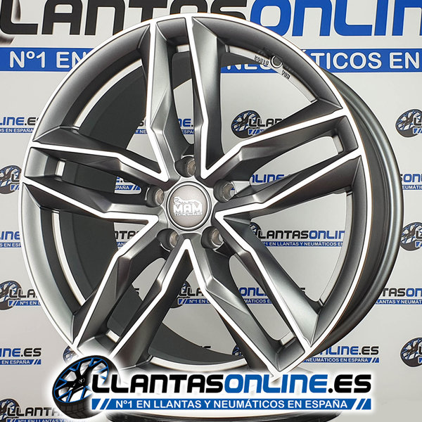 Llantas MAM RS3 Gunmetal/pulido