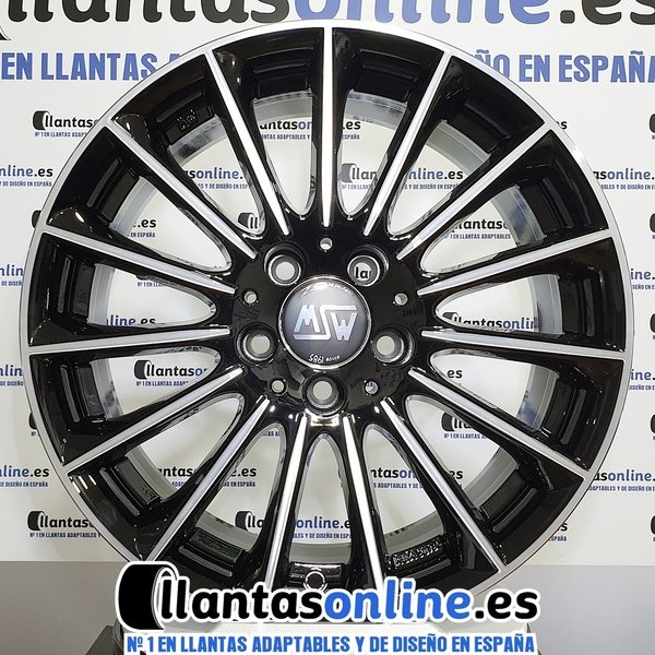 Llantas OZ RACING MSW 30 Black-polished
