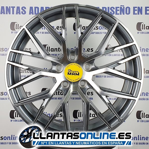 Llantas MAM RS4 Gunmetal/pulido