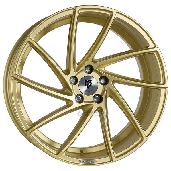 Llantas MB Design KV2 Gold