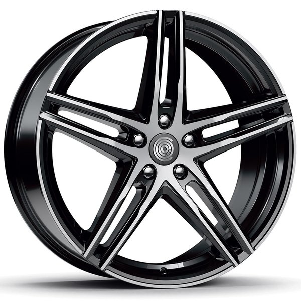 Llantas Coro wheels A1 Negro-pulido