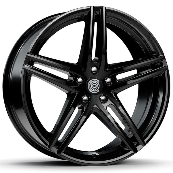 Llantas Coro wheels A1 Negro brillo