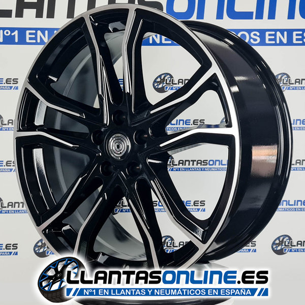 Llantas Coro wheels A4 Negro-pulido