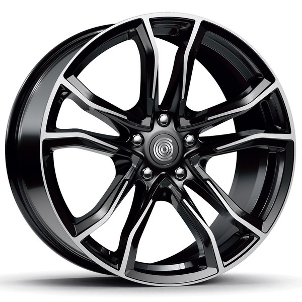 Llantas Coro wheels A4 Negro-pulido