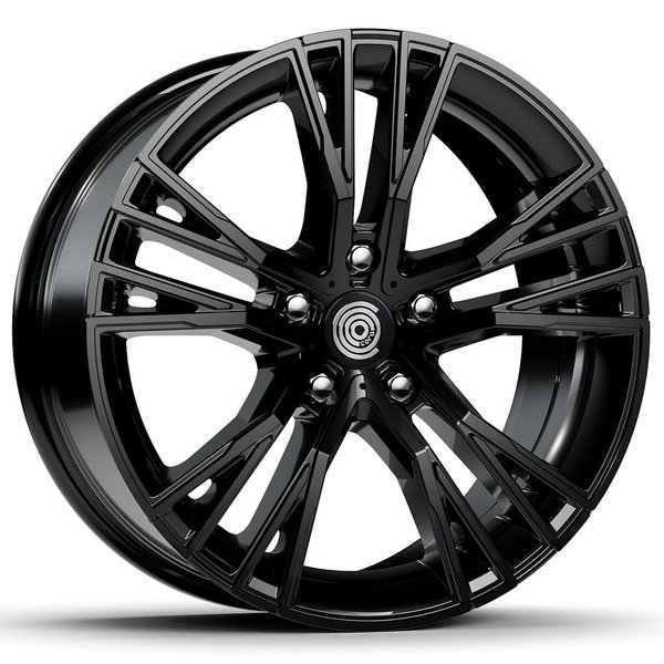 Llantas Coro wheels A3 Negro brillo