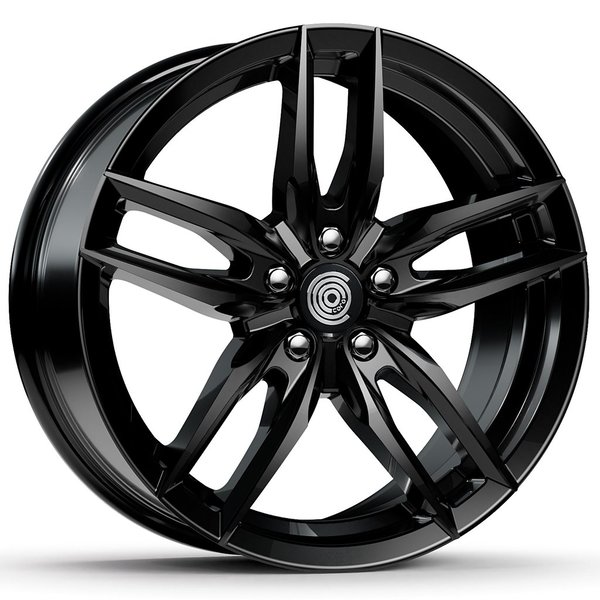 Llantas Coro wheels A7 Negro brillo