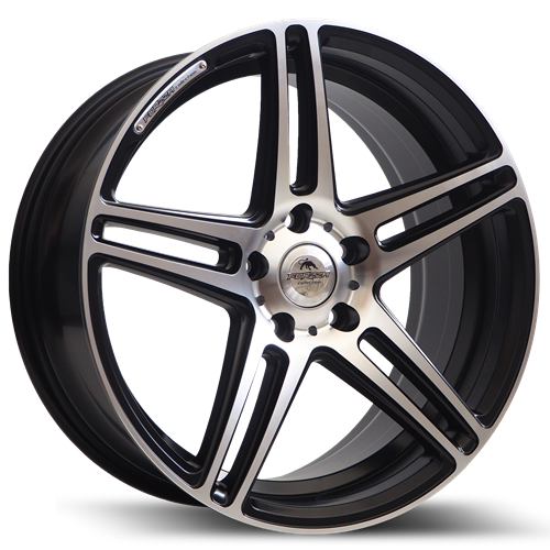 Llantas Forzza wheels BOSAN2 Negro/pulido